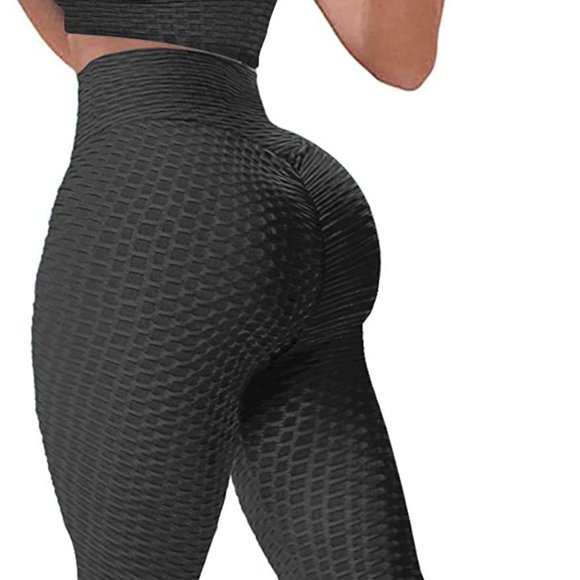 YAMOM Pants - NIP YAMOM High Waist Butt Lifting Anti Cellulite Workout Leggings Small 0/4